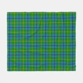 Johnston Schotse ruit Fleece Deken (Voorkant (Horizontaal))