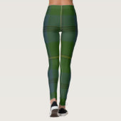 Johnston Tartan Clan Plaid Leggings (Achterkant)