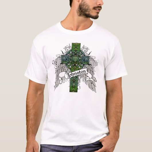 Johnston Tartan Cross T-shirt (Voorkant)