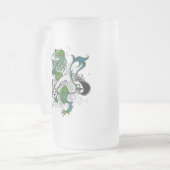 Johnston Tartan Lion Matglas Bierpul (Voorkant links)