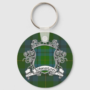 Johnston Tartan Shield Sleutelhanger