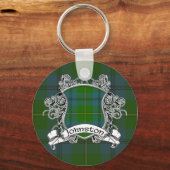 Johnston Tartan Shield Sleutelhanger (Voorkant)