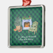 Johnstone Ancient Original Scottish Tartan Metalen Ornament (Links)