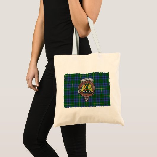 Johnstone Clan Badge Tartan Tas (Voorkant (product))
