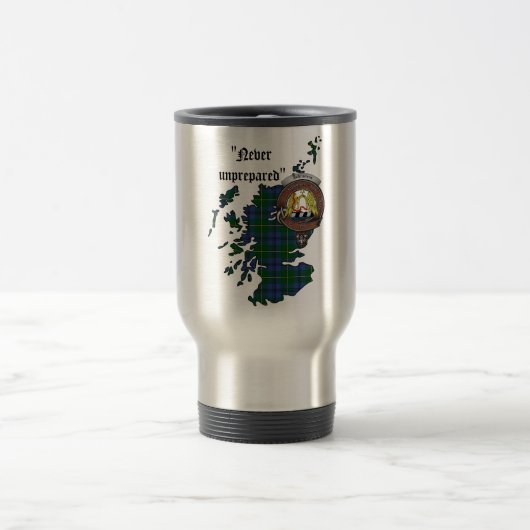 Johnstone Clan Badge Travel Mug Reisbeker (Center)