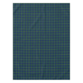 Johnstone Clan Blauw, Groen en Geel Tartan Tafelkleed (Voorkant)