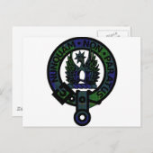 Johnstone Clan Crest Briefkaart (Voorkant / Achterkant)