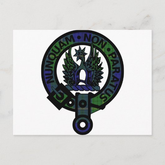 Johnstone Clan Crest Briefkaart (Voorkant)