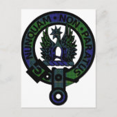 Johnstone Clan Crest Briefkaart (Voorkant)
