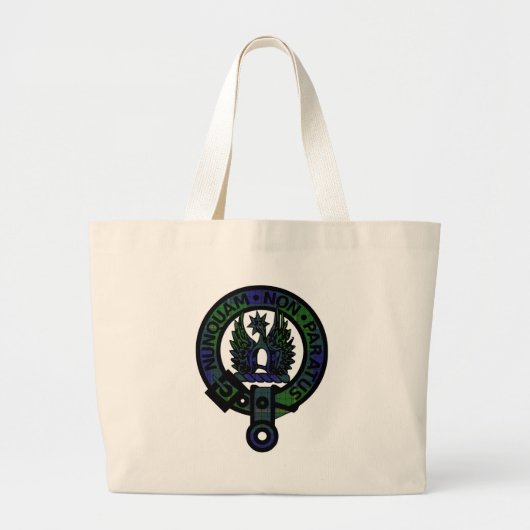 Johnstone Clan Crest Grote Tote Bag (Voorkant)
