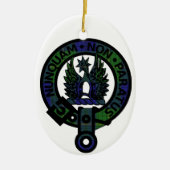 Johnstone Clan Crest Keramisch Ornament (Voorkant)