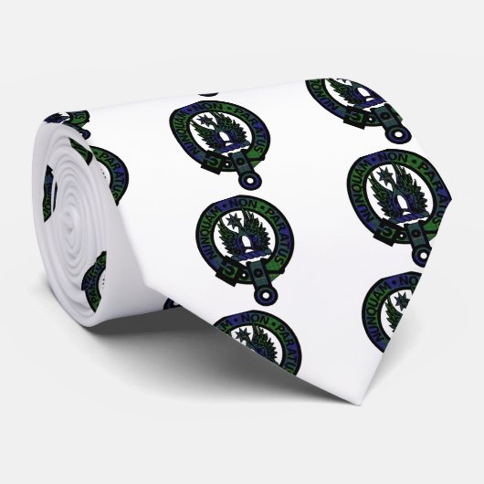 Johnstone Clan Crest Stropdas (Opgerold)