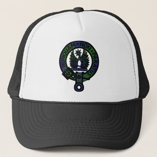 Johnstone Clan Crest Trucker Pet (Voorkant)
