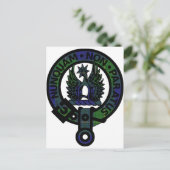 Johnstone Clan Wapen Briefkaart (Staand voorkant)