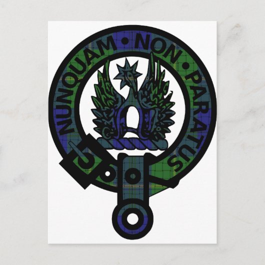 Johnstone Clan Wapen Briefkaart (Voorkant)