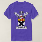 Johnstone Coat of Arms Family Crest  T-shirt (Design voorkant)