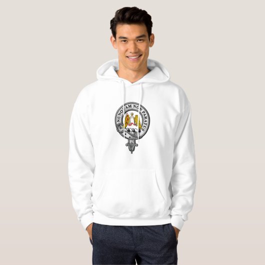 Johnstone Crest Badge Hoodie (Voorkant volledig)