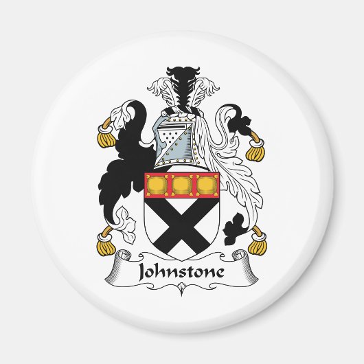 Johnstone Family Crest Magneet (Voorkant)