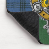 Johnstone Tartan & Badge Muismat (Hoek)