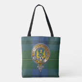 Johnstone Tartan & Badge Tote Bag (Achterkant)