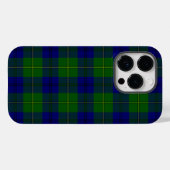 Johnstone tartan blue green plaid Case-Mate iPhone case (Achterkant (horizontaal))