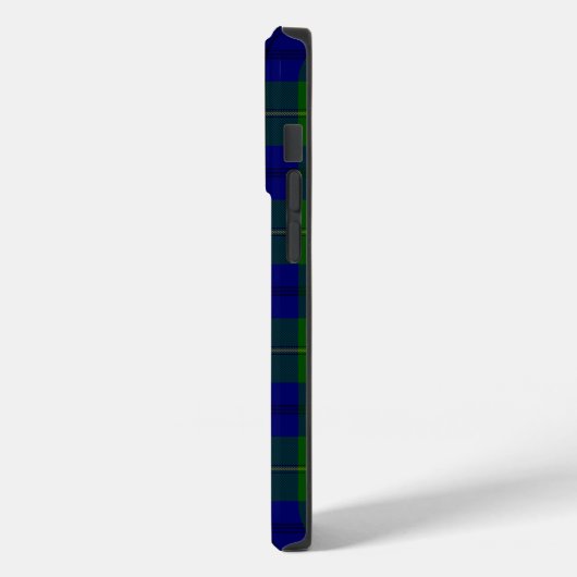 Johnstone tartan blue green plaid Case-Mate iPhone case (Achterkant / Links)
