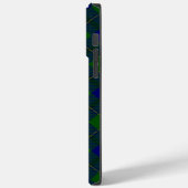 Johnstone tartan blue green plaid Case-Mate iPhone case (Achterkant / Links)