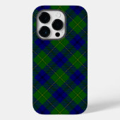 Johnstone tartan blue green plaid Case-Mate iPhone case (Achterkant)