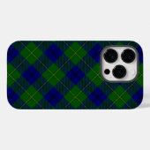 Johnstone tartan blue green plaid Case-Mate iPhone case (Achterkant (horizontaal))