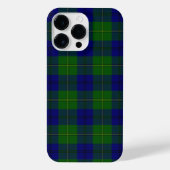Johnstone tartan blue green plaid iPhone hoesje (Achterkant)