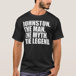 JohnstonJohnston Achternaam Johnston T-shirt