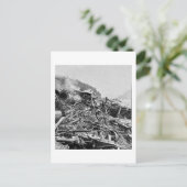 Johnstown Flood Train Wreck 1889 Briefkaart (Staand voorkant)