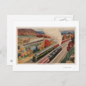 Johnstown, Pennsylvania (Handelstrainingen) Briefkaart (Voorkant / Achterkant)