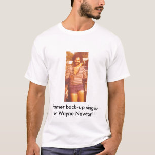 johny koz benen, voormalig back-upzanger voor Wayn T-shirt