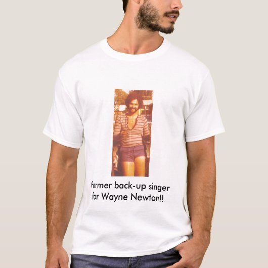 johny koz benen, voormalig back-upzanger voor Wayn T-shirt (Voorkant)