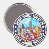 Johor Bahru Magneet (Voorkant / Achterkant)