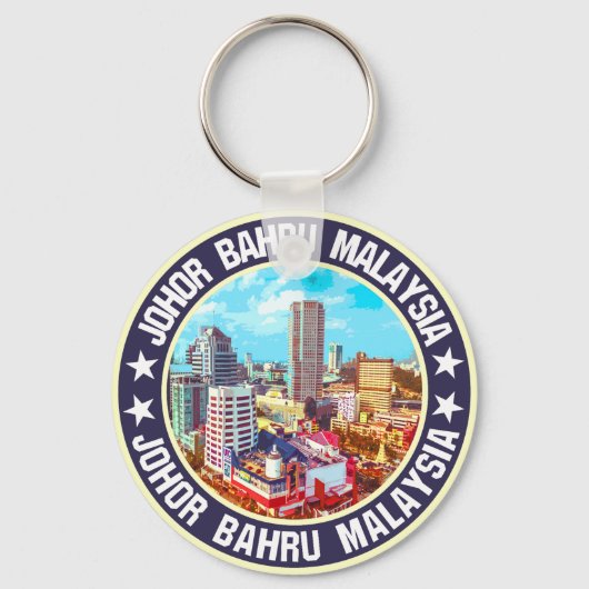 Johor Bahru Sleutelhanger (Achterkant)