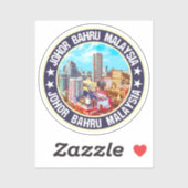 Johor Bahru Sticker (Vel)