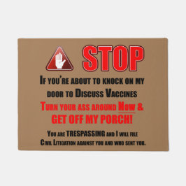 JoHoVaxx-getuigen Deurmat