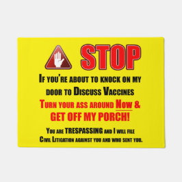 JoHoVaxx-getuigen Deurmat