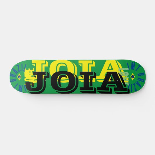 JOIA BRAZIL 7 3/4" Skateboard Deck (Horizontaal)