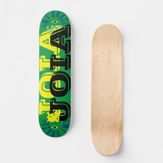 JOIA BRAZIL 7 3/4" Skateboard Deck (Voorkant)