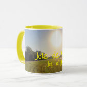 Joie de Coffee Mok (Voorkant links)