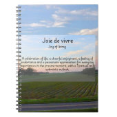 Joie de Liefde Notitieboek (Voorkant)