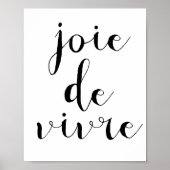 Joie de Liefde Poster (Voorkant)