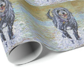 "Joie de strand" Cadeaupapier (Rol Hoek)