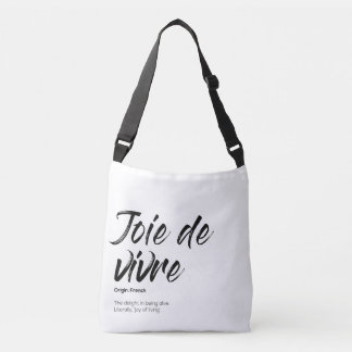 Joie de vivre - Canvas tas