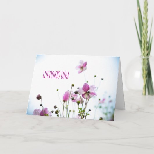 Joie DE Vivre • De Kaart van de Gelukwens van het (Voorkant)