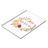 Joie de Vivre Frans Gezegde Notitieboek (Linkerzijde)