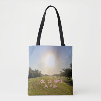 Joie de vivre, Joy of Life - Roze Tote Bag